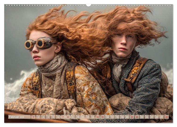 Produktbild: Seelenreise durch Wind und Wellen (hochwertiger Premium Wandkalender 2026 DIN A2 quer), Kunstdruck in Hochglanz