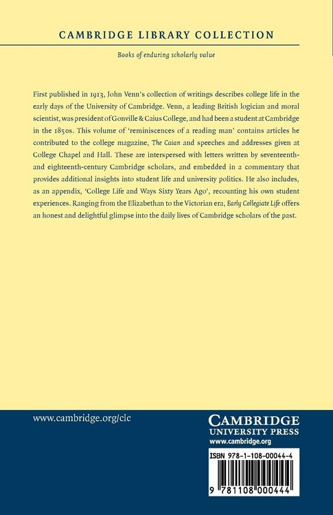 Produktbild: Early Collegiate Life