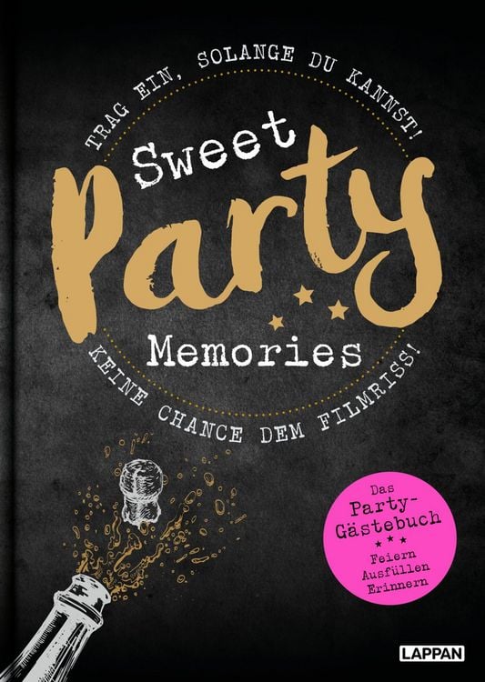 Produktbild: Sweet Memories: Party! Ausfüllbuch für Partygäste