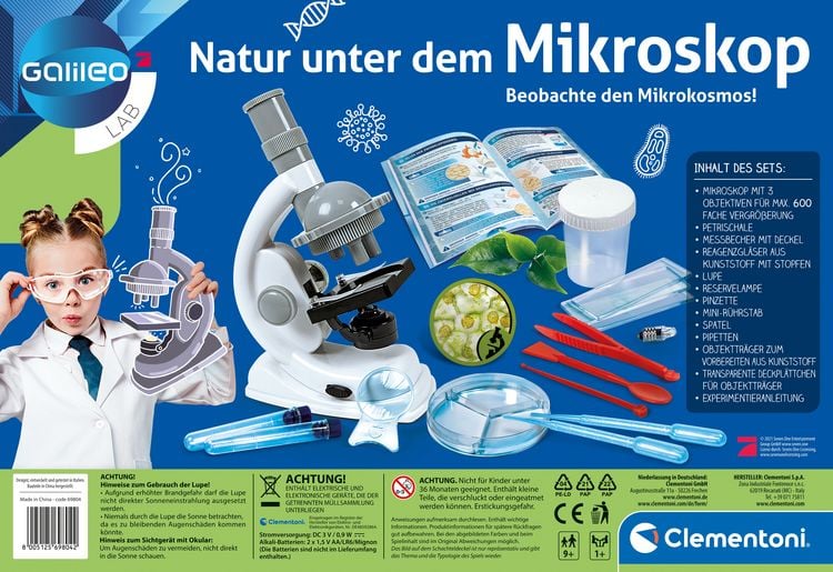 Produktbild: Natur unter dem Mikroskop (Experimentierkasten)