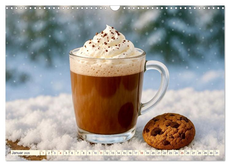 Produktbild: Milch und Milchprodukte (Wandkalender 2026 DIN A3 quer), CALVENDO Monatskalender