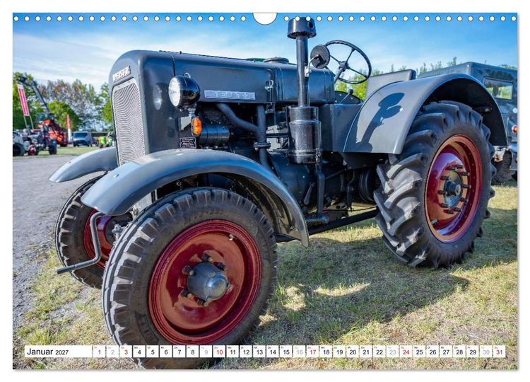 Produktbild: Alte Deutz Traktoren mit Charakter (Wandkalender 2027 DIN A3 quer), CALVENDO Monatskalender