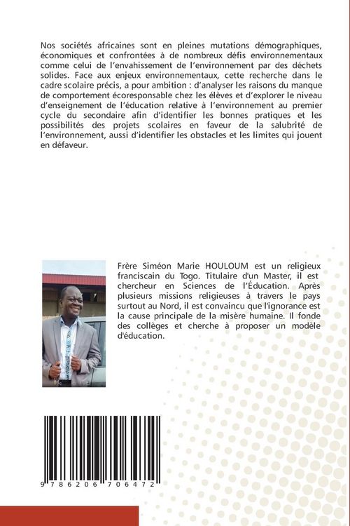 Produktbild: L'&eacute;ducation relative &agrave; l'environnement dans les coll&egrave;ges