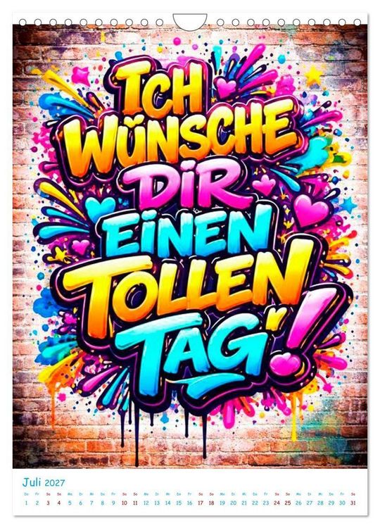 Produktbild: BACKROUND (Wandkalender 2027 DIN A4 hoch), CALVENDO Monatskalender