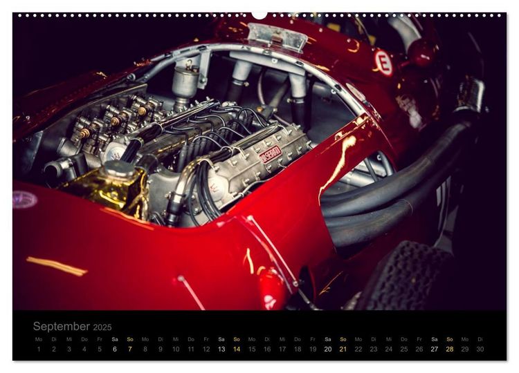 Produktbild: Classic Maserati Racing (hochwertiger Premium Wandkalender 2025 DIN A2 quer), Kunstdruck in Hochglanz