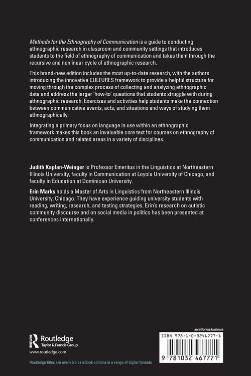 Produktbild: Methods for the Ethnography of Communication