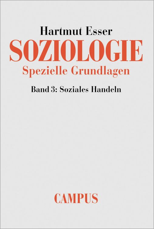 Produktbild: Soziologie. Spezielle Grundlagen