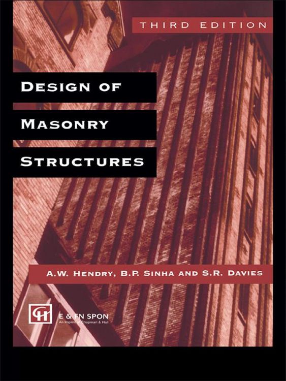 Produktbild: Design of Masonry Structures
