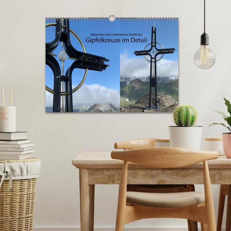 Produktbild: Bekannte und unbekannte S&uuml;dtiroler Gipfelkreuze im Detail (Wandkalender 2026 DIN A3 quer), CALVENDO Monatskalender