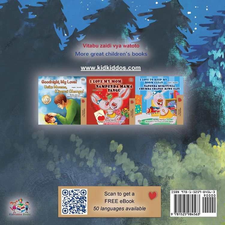 Produktbild: Under the Stars (Swahili English Bilingual Kids Book)