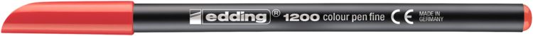 Produktbild: EDDING&reg; Fasermaler 1200, rot