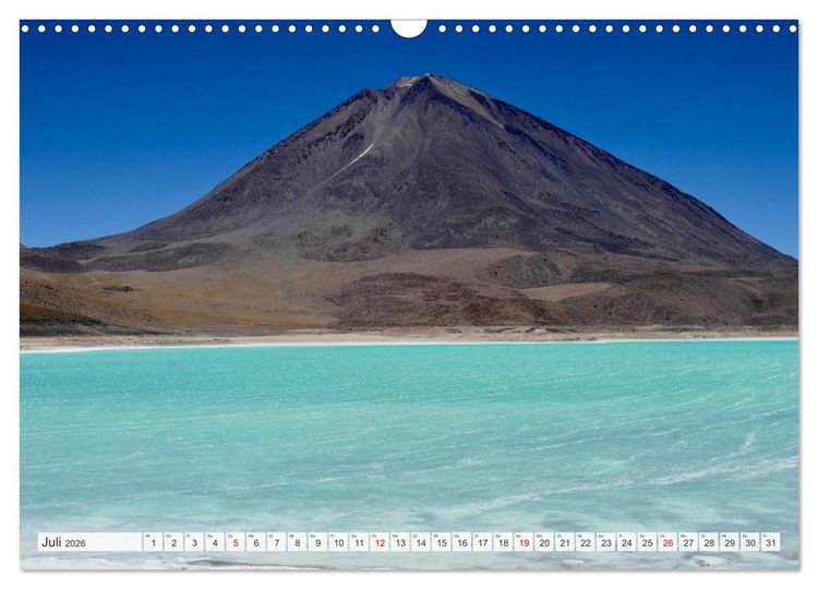 Produktbild: Bolivien - Unterwegs im Hochland (Wandkalender 2026 DIN A3 quer), CALVENDO Monatskalender