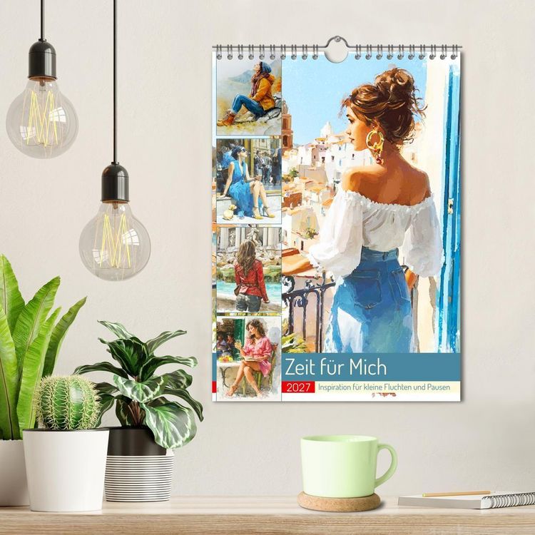 Produktbild: Zeit f&uuml;r Mich. Inspiration f&uuml;r kleine Fluchten und Pausen (Wandkalender 2027 DIN A4 hoch), CALVENDO Monatskalender
