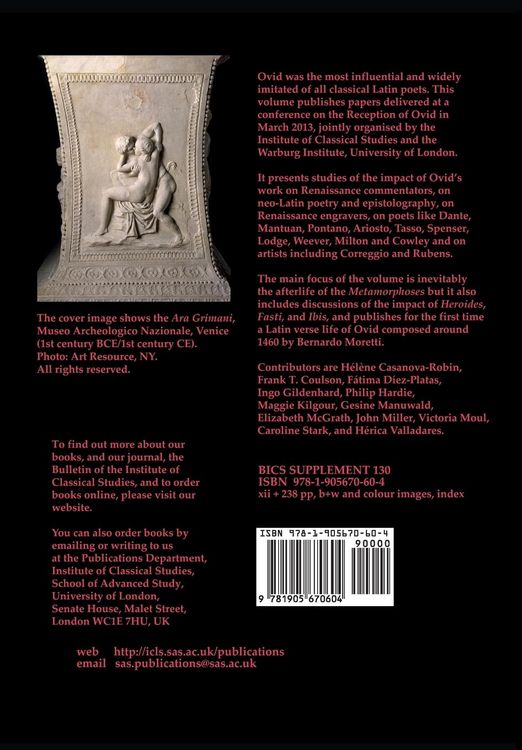 Produktbild: The Afterlife of Ovid