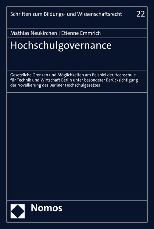 Produktbild: Hochschulgovernance