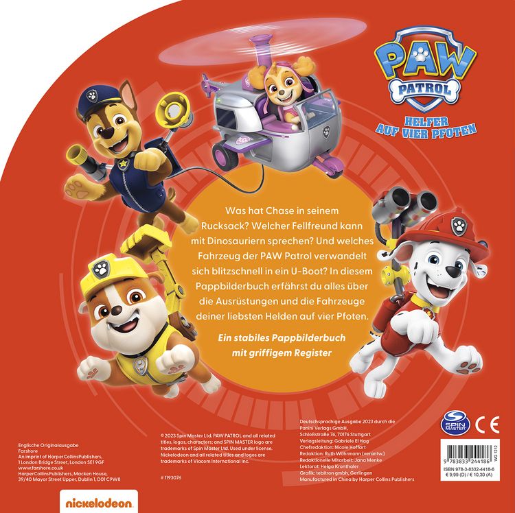 Produktbild: PAW Patrol: Meine liebsten Fellfreunde - Erfahre alles &uuml;ber die PAW Patrol, ihre Fahrzeuge und ihre Ausr&uuml;stung!