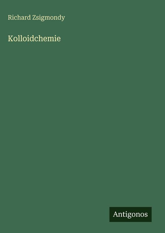 Produktbild: Kolloidchemie