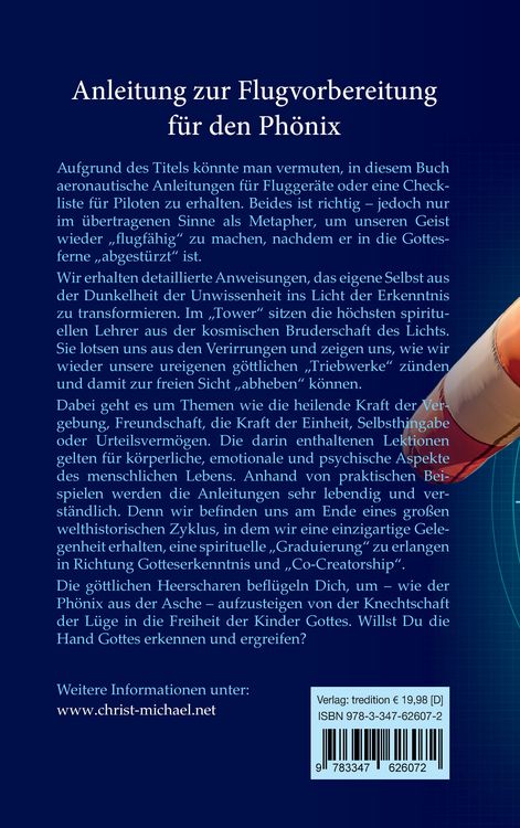 Produktbild: Anleitung zur Flugvorbereitung f&uuml;r den Ph&ouml;nix