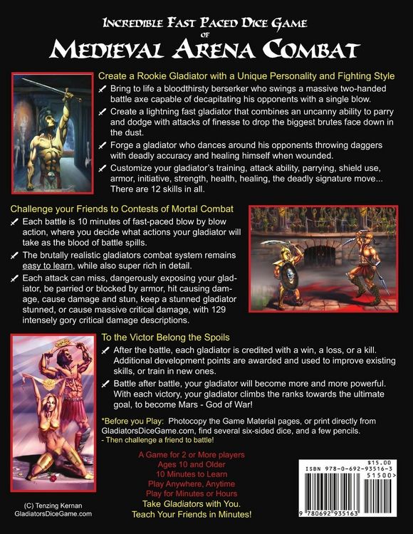 Produktbild: Gladiators - Dice Game of Medieval Combat