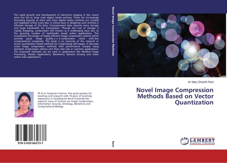 Produktbild: Novel Image Compression Methods Based on Vector Quantization