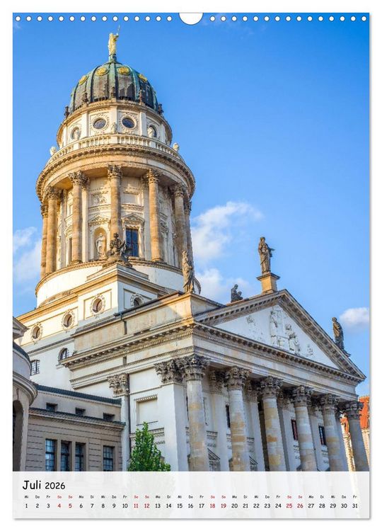 Produktbild: Berlin - Mitten drin! (Wandkalender 2026 DIN A3 hoch), CALVENDO Monatskalender
