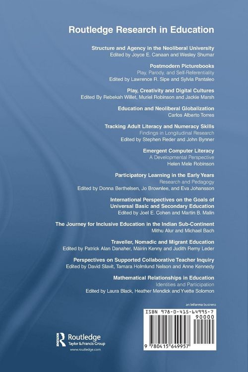 Produktbild: Mathematical Relationships in Education