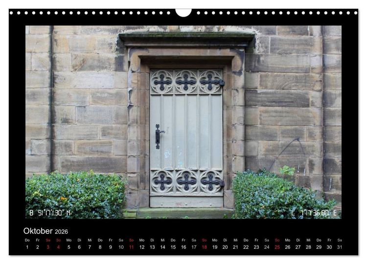 Produktbild: Geo-Tagging in Schwelm (Wandkalender 2026 DIN A3 quer), CALVENDO Monatskalender