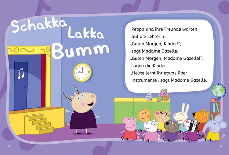 Produktbild: Peppa Wutz: Schul-Geschichten mit Peppa Pig