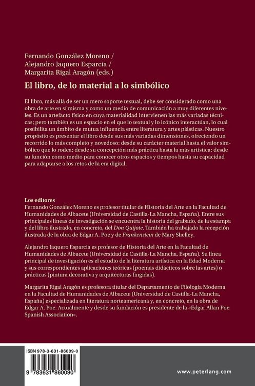 Produktbild: El libro, de lo material a lo simb&oacute;lico