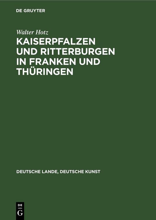 Produktbild: Kaiserpfalzen und Ritterburgen in Franken und Th&uuml;ringen