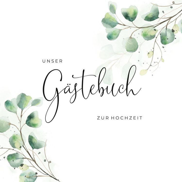 Produktbild: G&auml;stebuch zur Hochzeit