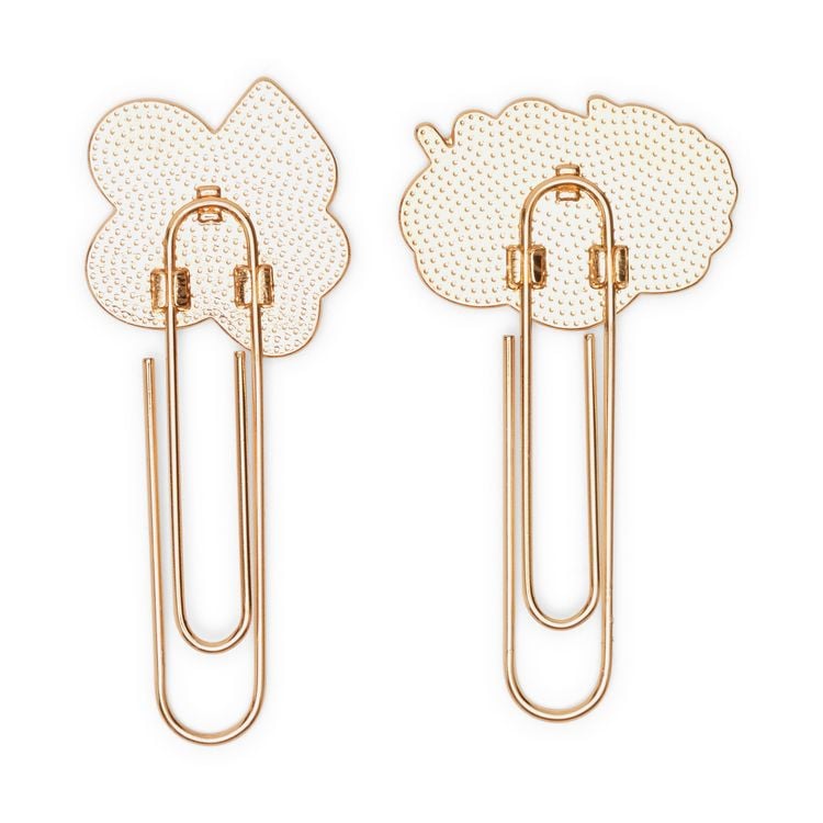 Produktbild: Metall-Clips 2er Set Blumen, Pink Matcha