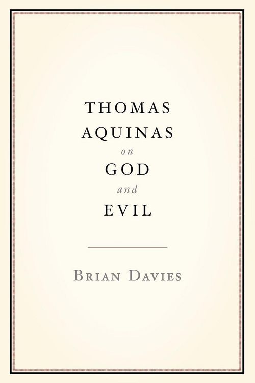 Produktbild: Thomas Aquinas on God and Evil