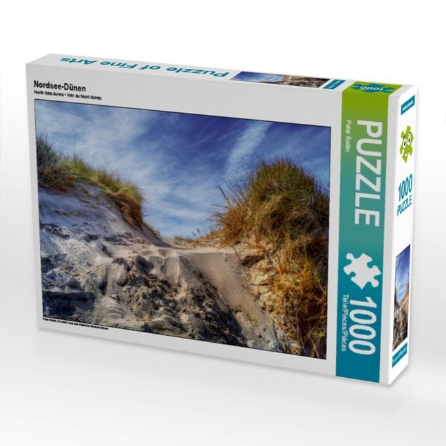 Produktbild: CALVENDO Puzzle Nordsee-D&uuml;nen | 1000 Teile Lege-Gr&ouml;&szlig;e 64x48cm Foto-Puzzle f&uuml;r gl&uuml;ckliche Stunden