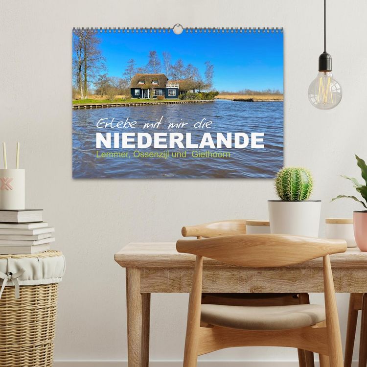 Produktbild: Erlebe mit mir die Niederlande (Wandkalender 2026 DIN A3 quer), CALVENDO Monatskalender