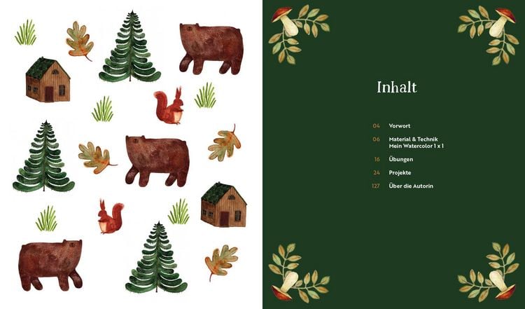 Produktbild: Watercolor &ndash;&nbsp;Wilder Wald