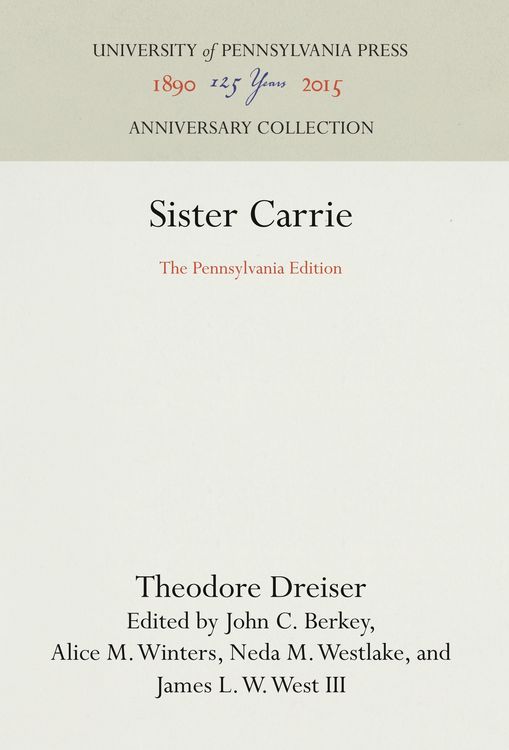 Produktbild: Sister Carrie