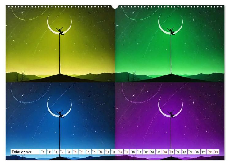 Produktbild: Olympia neu gedacht - Sport als Pop-Art (Wandkalender 2027 DIN A2 quer), CALVENDO Monatskalender
