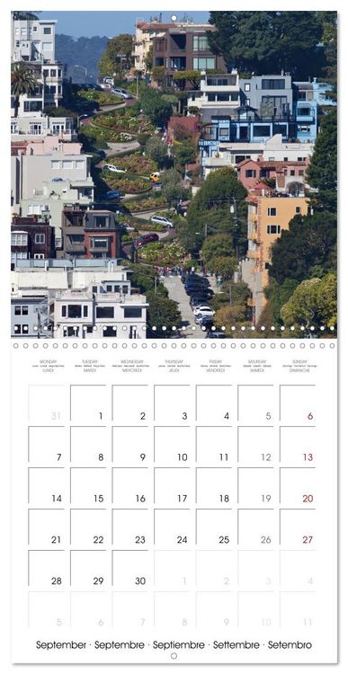 Produktbild: SAN FRANCISCO Highlights (Wall Calendar 2026 12 &times; 12 Inch) CALVENDO 12 Month Wall Calendar