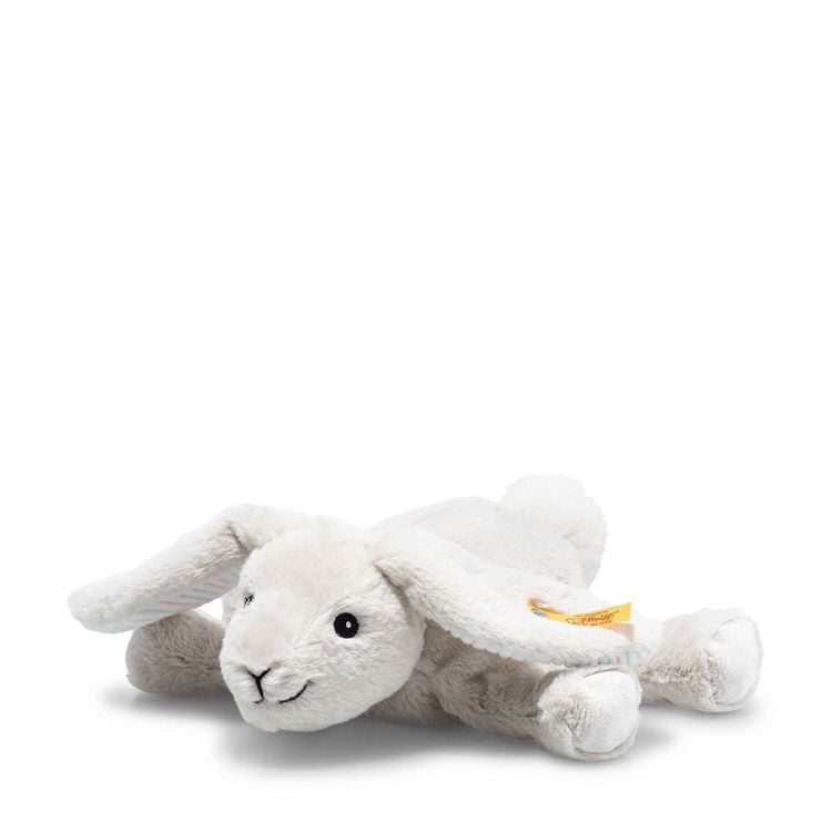 Produktbild: Steiff 242694 - Soft Cuddly Friends Floppy Hoppel Hase, hellgrau, 20 cm