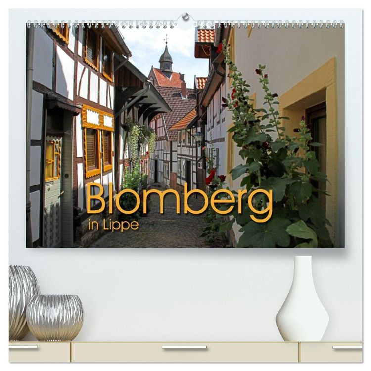 Produktbild: Blomberg in Lippe (hochwertiger Premium Wandkalender 2026 DIN A2 quer), Kunstdruck in Hochglanz