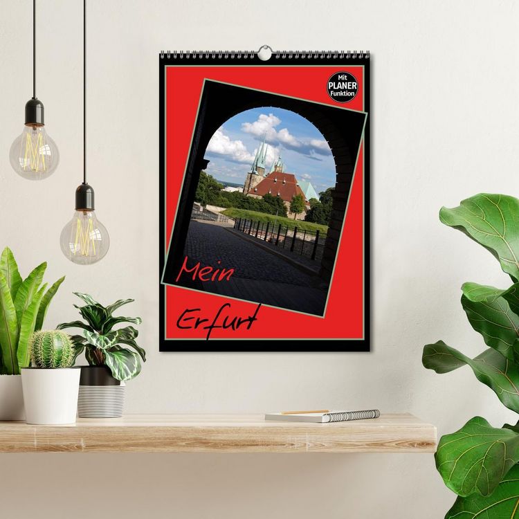 Produktbild: Mein Erfurt (Wandkalender 2026 DIN A3 hoch), CALVENDO Monatskalender