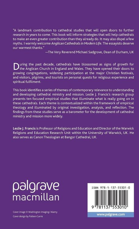 Produktbild: Anglican Cathedrals in Modern Life