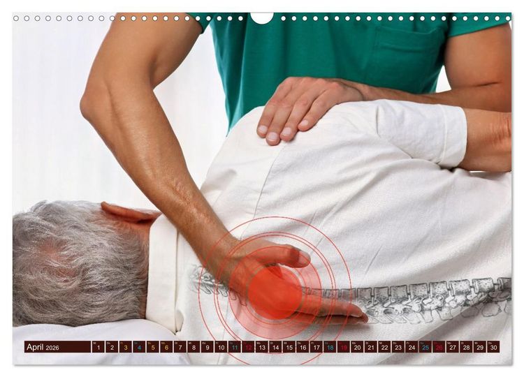 Produktbild: Chiropraktik - mit den H&auml;nden behandeln (Wandkalender 2026 DIN A3 quer), CALVENDO Monatskalender