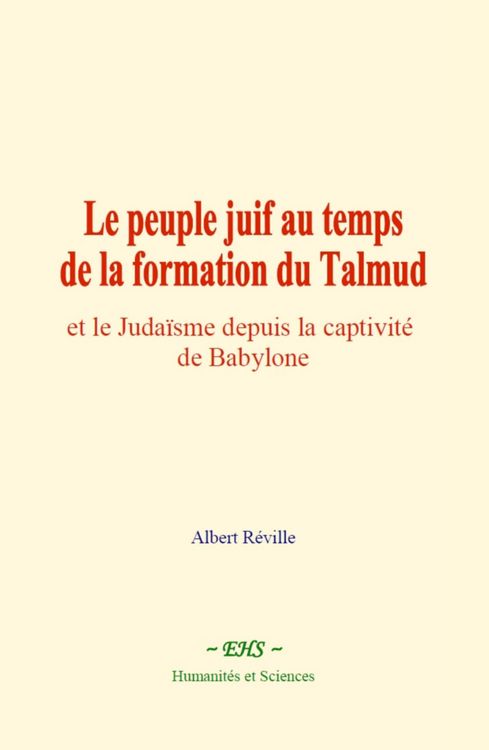 Produktbild: Le peuple juif au temps de la formation du Talmud