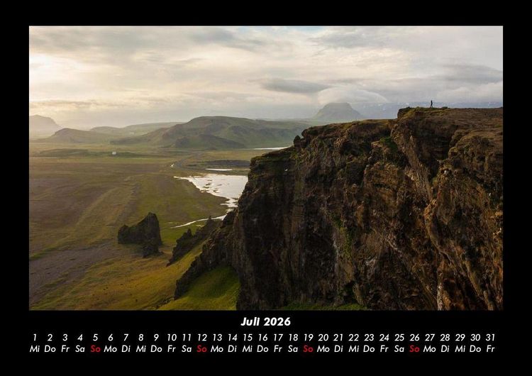 Produktbild: Landschaftskalender 2026 Fotokalender DIN A3