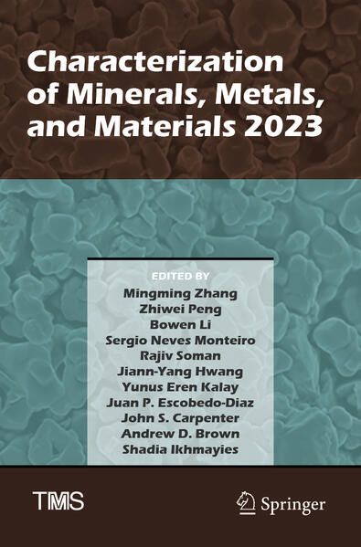 Produktbild: Characterization of Minerals, Metals, and Materials 2023