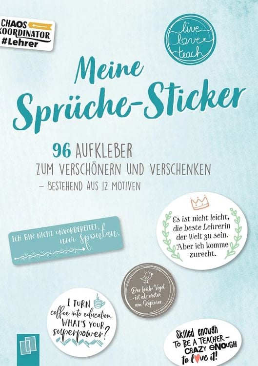 Produktbild: Meine Spr&uuml;che-Sticker