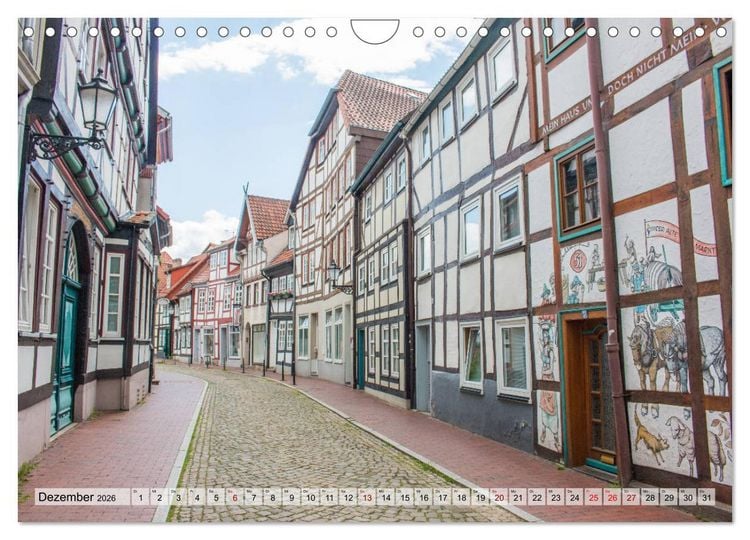 Produktbild: Historisches Hameln (Wandkalender 2026 DIN A4 quer), CALVENDO Monatskalender