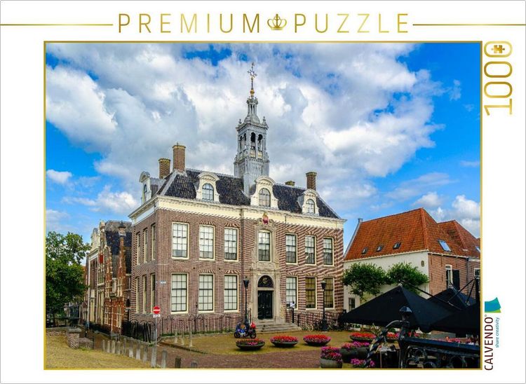 Produktbild: CALVENDO Puzzle Edam Rathaus | 1000 Teile Lege-Gr&ouml;&szlig;e 64x48cm Foto-Puzzle f&uuml;r gl&uuml;ckliche Stunden